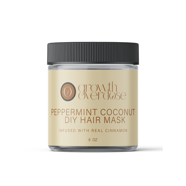 Peppermint Coconut DIY Hair Mask Growthoverdose