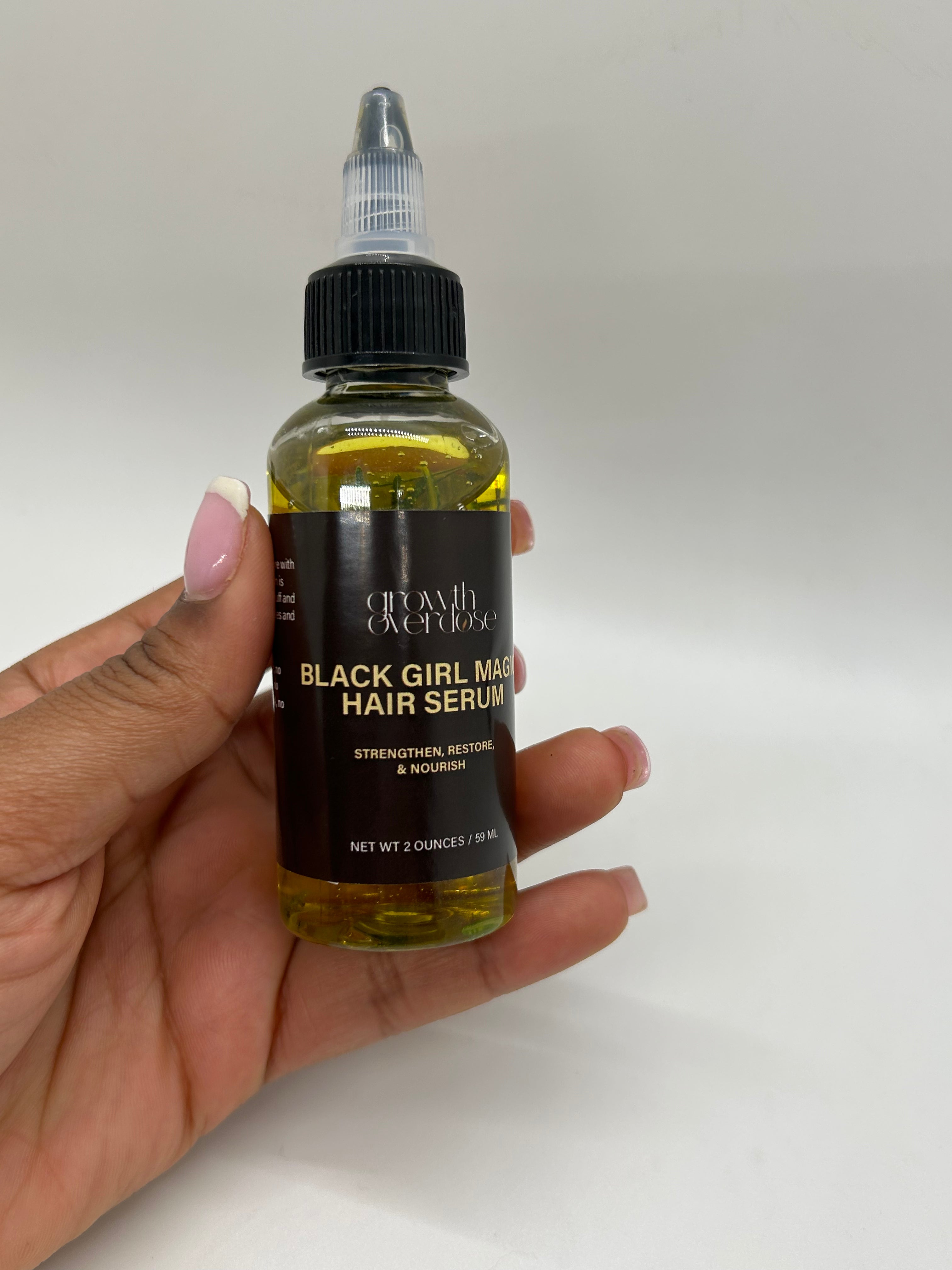 Black Girl Magic BGM Hair Serum hi Growthoverdose